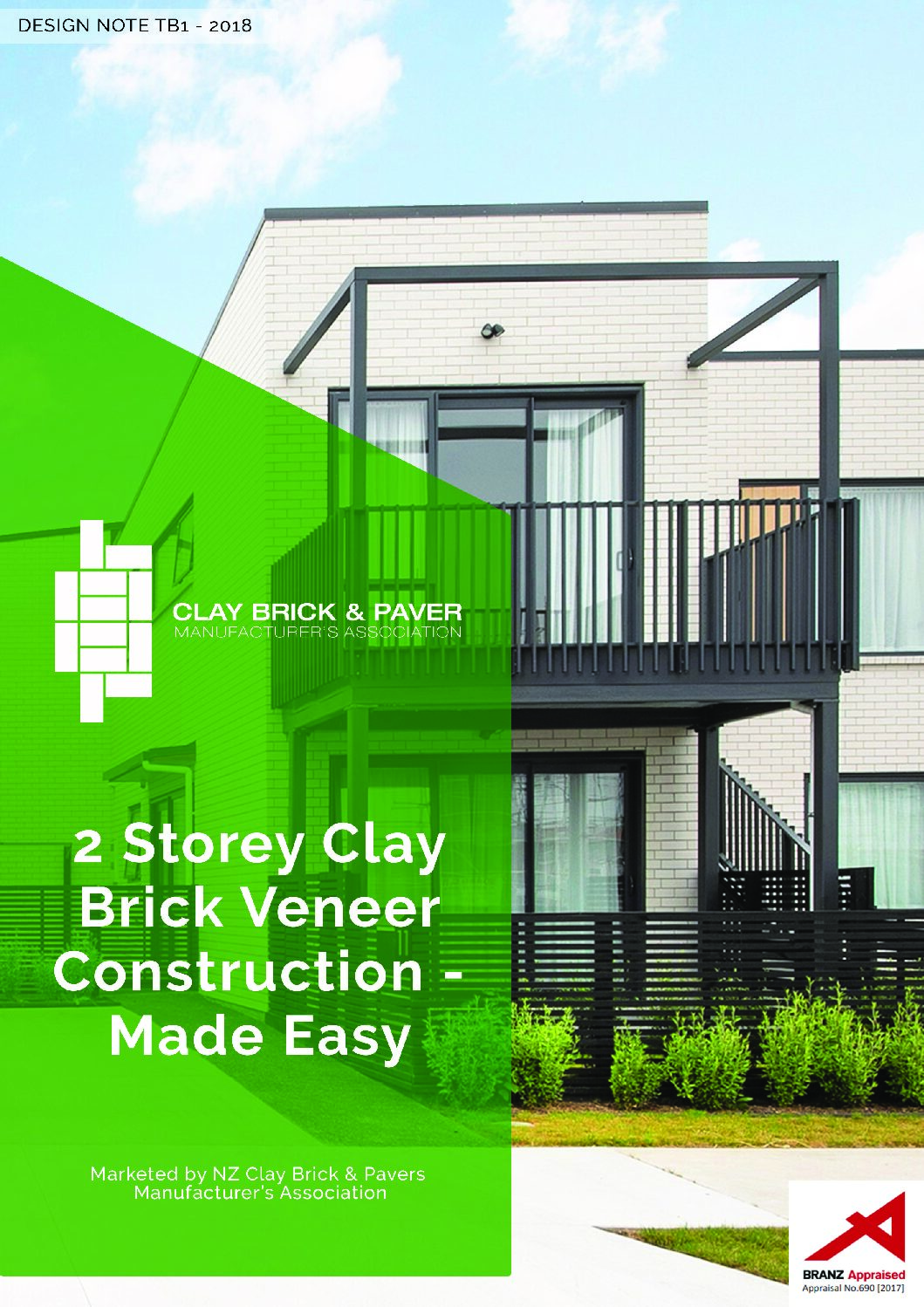 TB1 2 Storey Clay Brick Veneer Construction